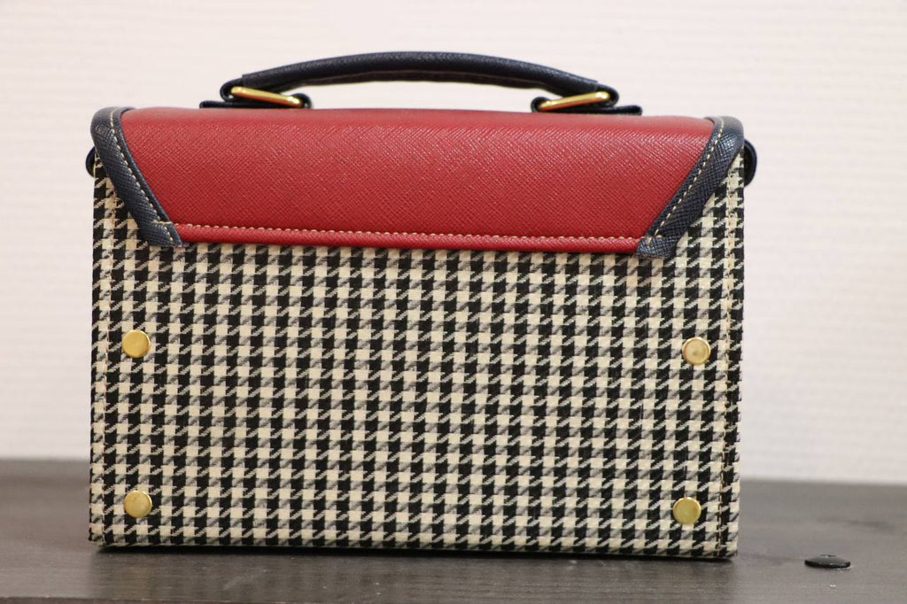 Handmade Red Leather Handbag